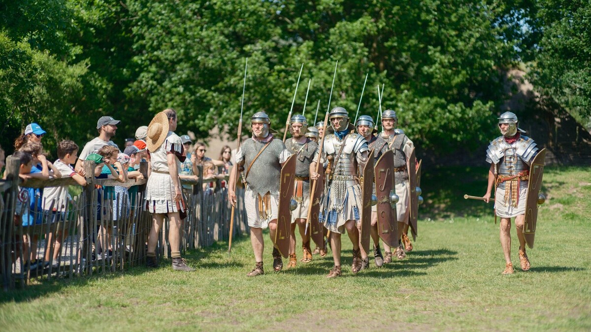 Échte Romeinse soldaten