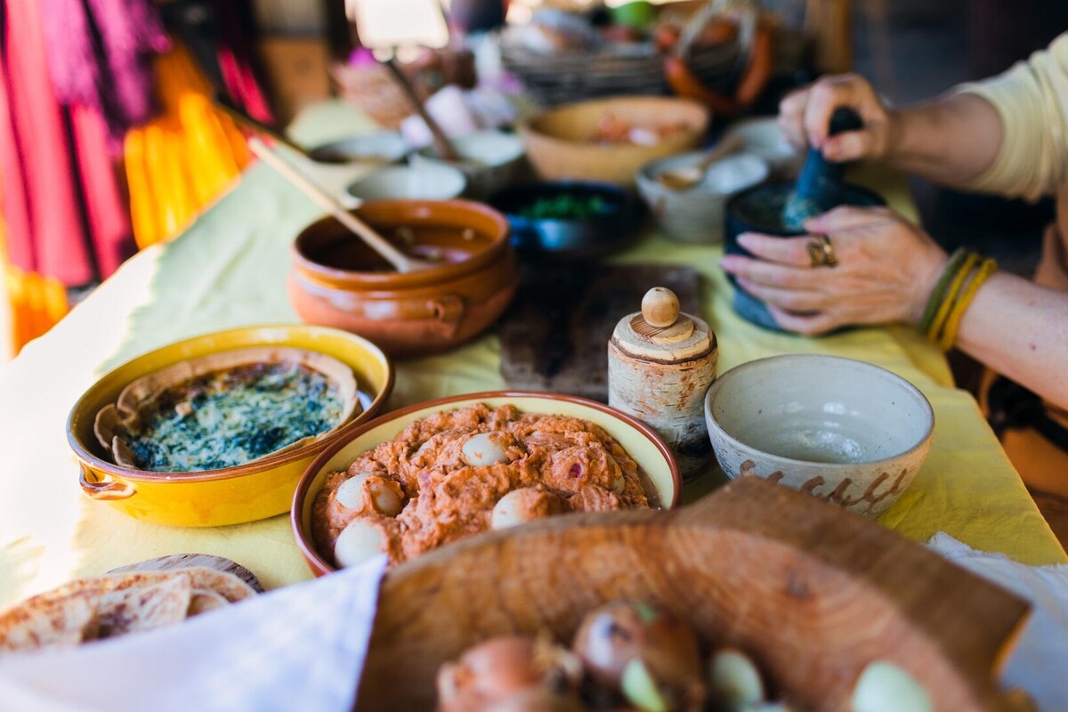 Historisch Foodfest at the preHistorisch Dorp