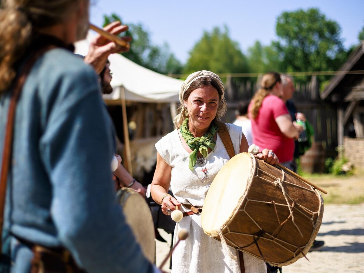 Vikingfest in het preHistorisch Dorp